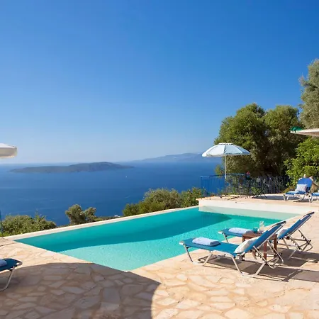 Balcony - Lefkada-travel Луксозна вила *