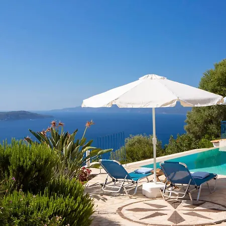 Villa Balcony - Lefkada-travel Sivota