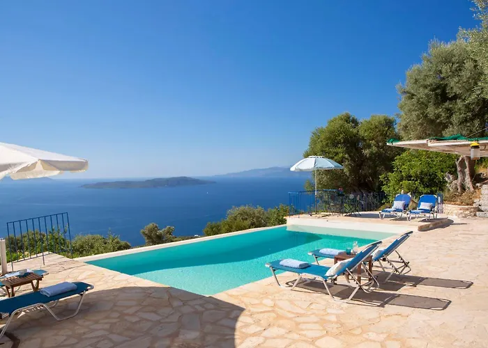 Balcony - Lefkada-travel Villa *