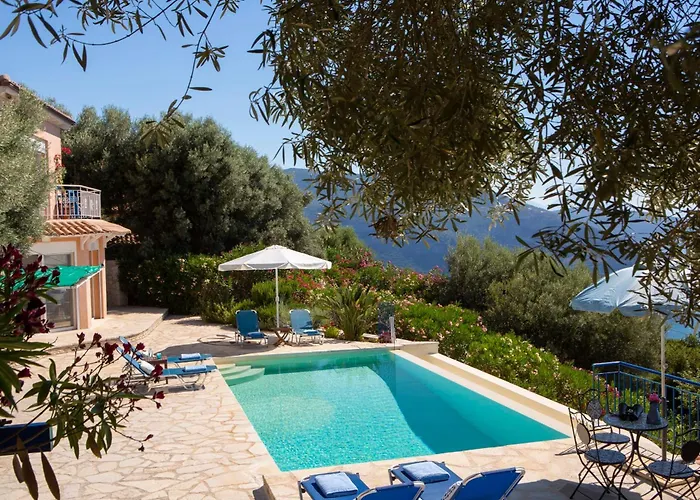 Villa Balcony - Lefkada-travel