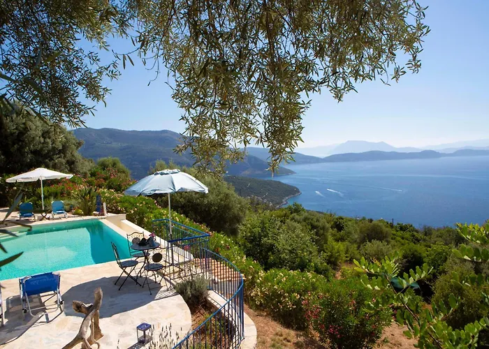 Balcony - Lefkada-travel Villa