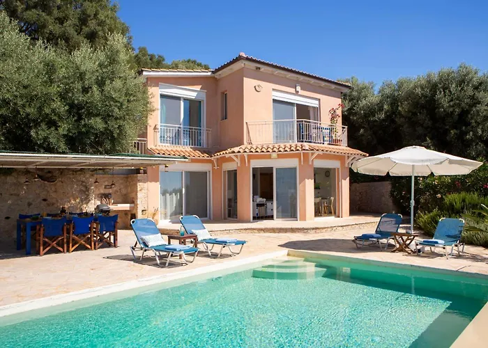 Villa Balcony - Lefkada-travel *