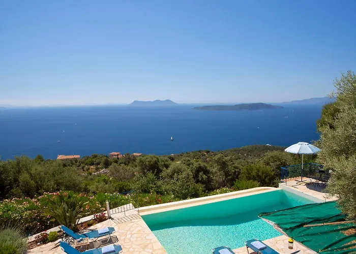 Balcony - Lefkada-travel Villa