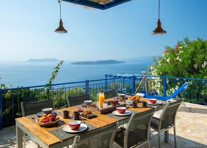 Balcony - Lefkada-travel Villa