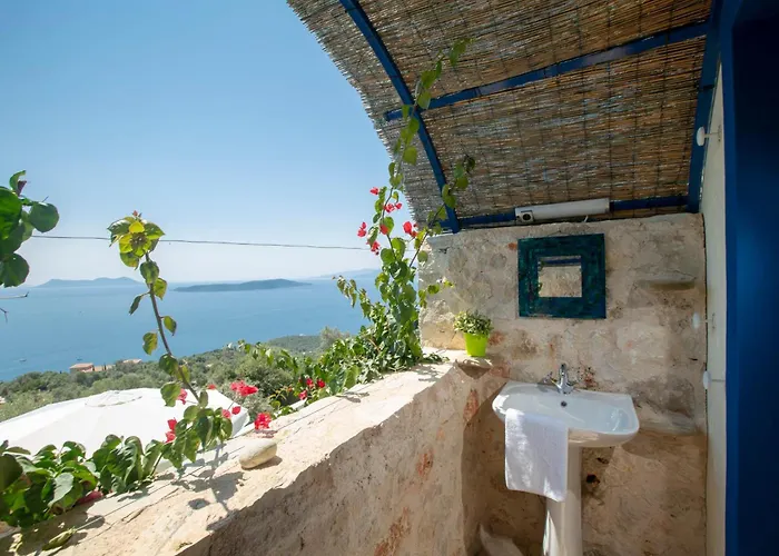 Balcony - Lefkada-travel Villa *